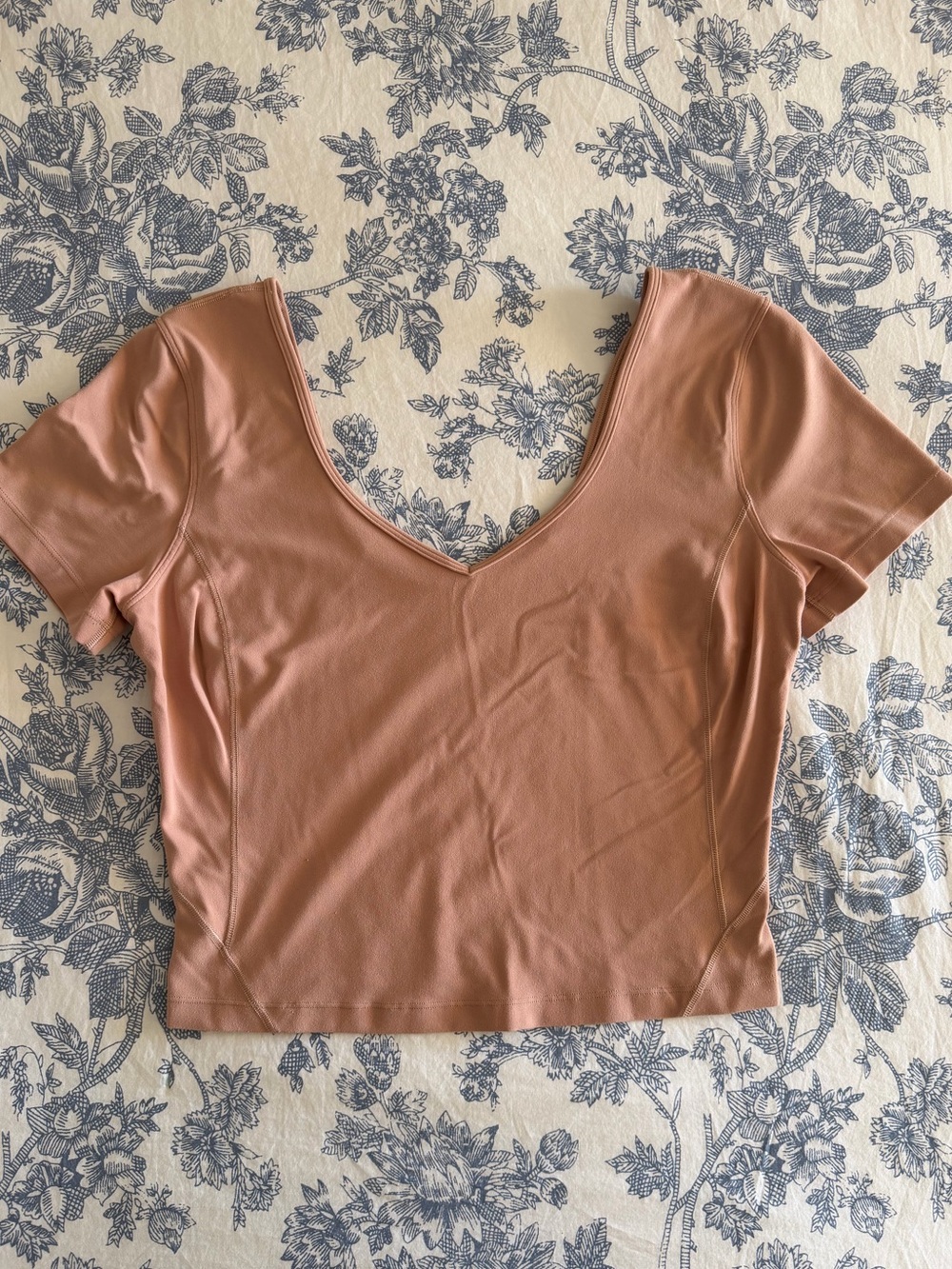 Lululemon align v neck crop top